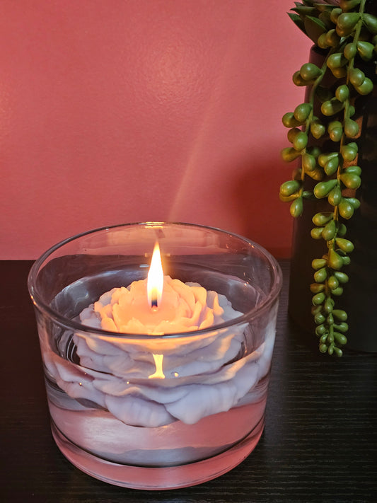 Floral Floating Candles