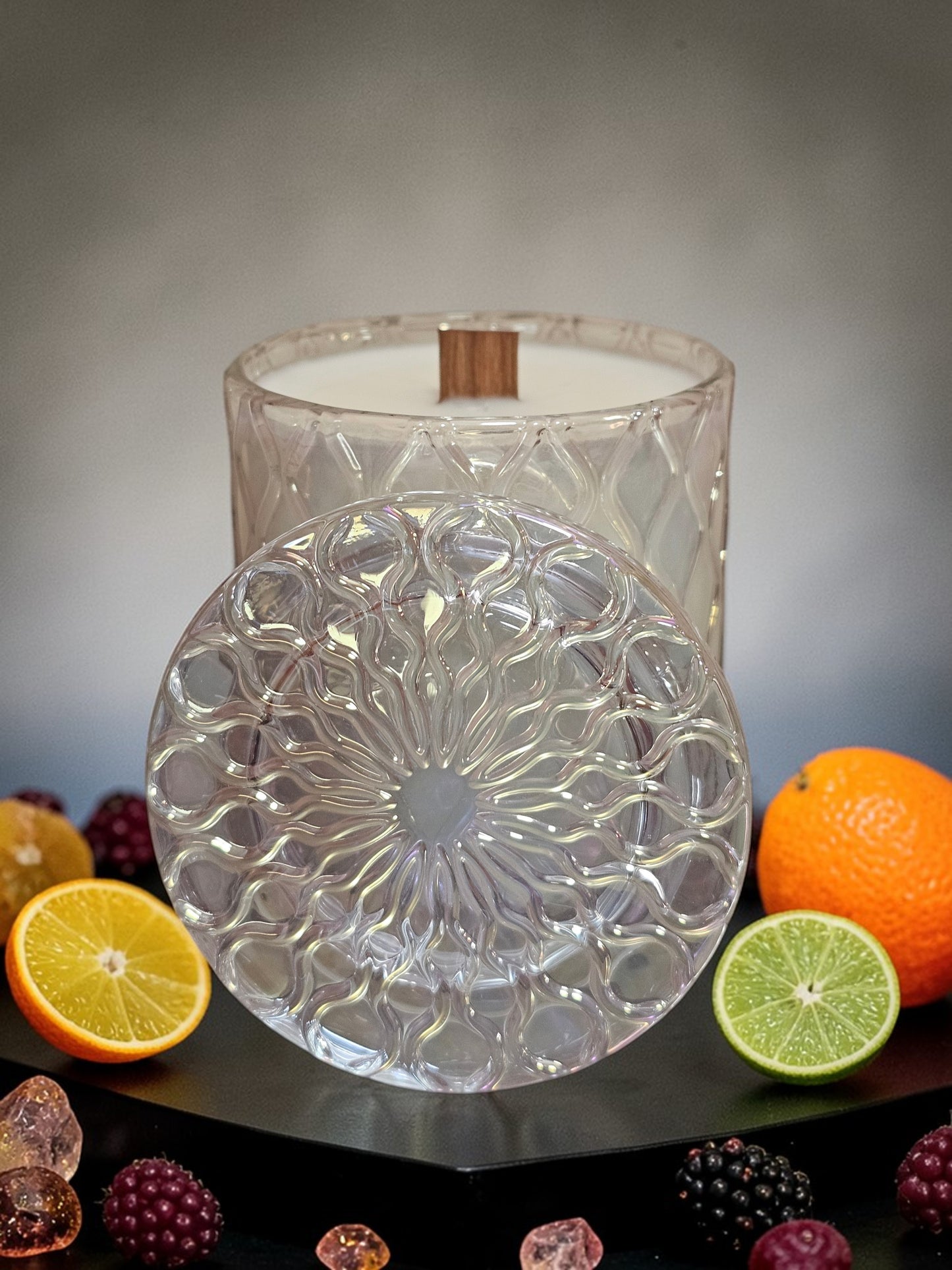 The Gemstone Candle - Fire Opal
